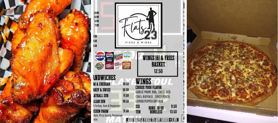 Flats 23 Pizza & Wings