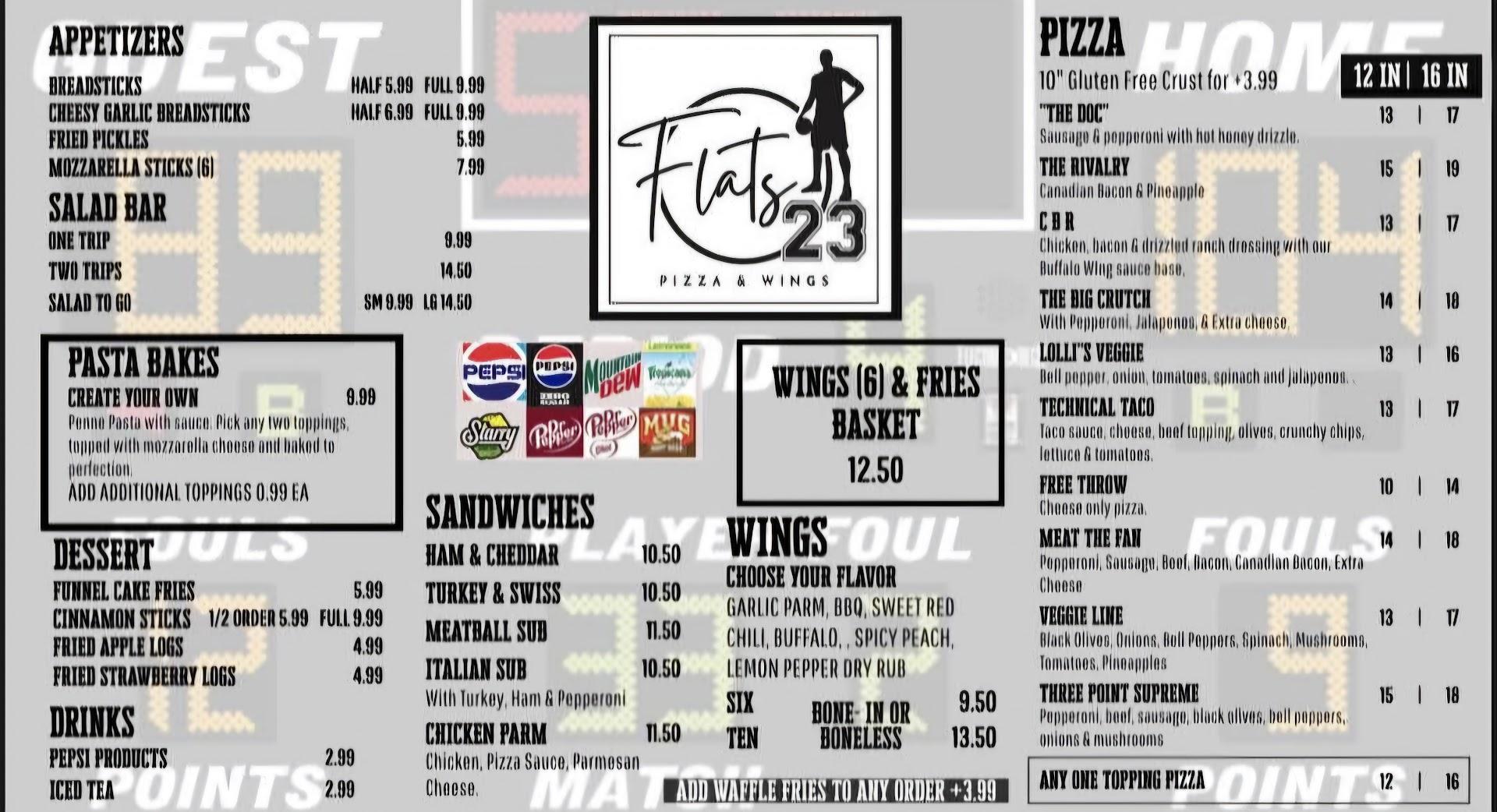 Flats 23 Pizza & Wings
